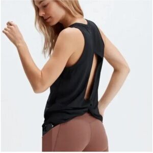 Fabletics Women's Black Sleeveless Top